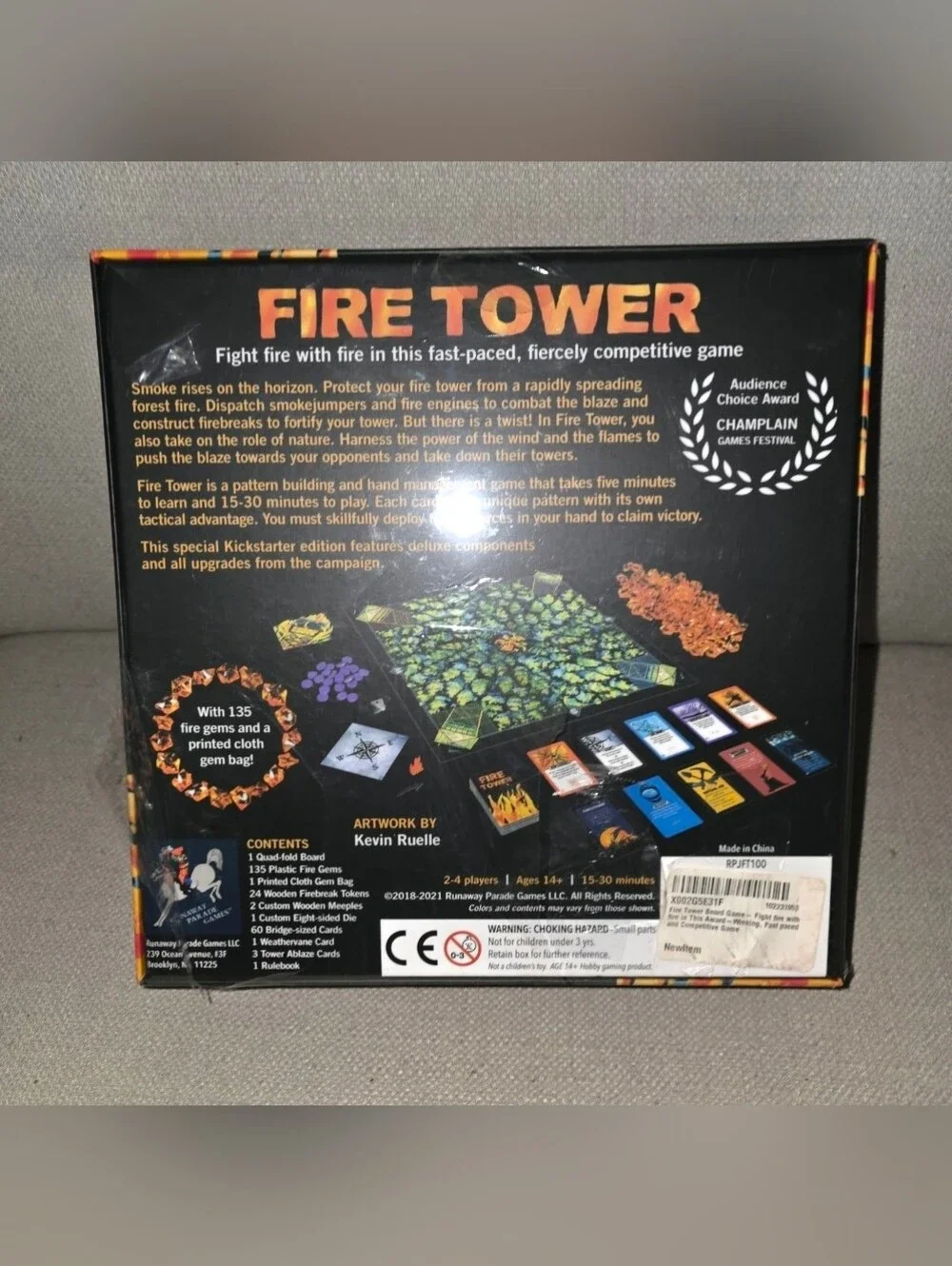 Fire Tower Board Game Standard Edition New, Sealed, 2023, 2-4 players, 10+